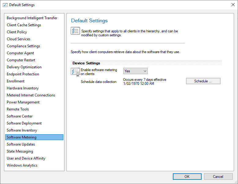 Microsoft SCCM: Habilitando a medição de software ConfigMgr