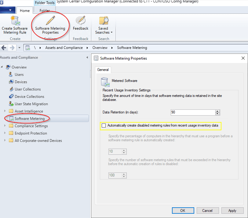 Microsoft SCCM: Desativando e excluindo a criação automática de regras